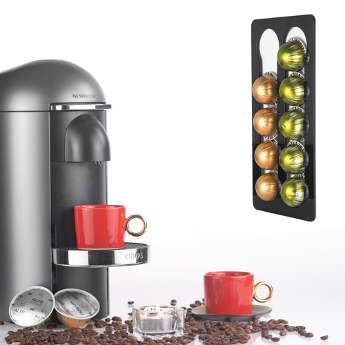 Nespresso Vertuo Capsule Pod Wall Holder Rack Dispenser For All Vertuo line Pods - Picture 25 of 32