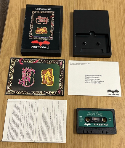 Ultimate Sabre Wulf Commodore 64 Cassette - Working -👽👾Retro Gift Idea👾👽