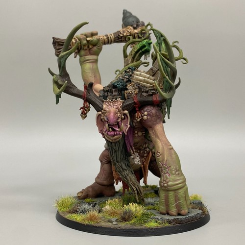 TRUGG THE TROGGOTH KING WARHAMMER AGE OF SIGMAR AOS ORCS PAINTED TROLL PAINTED - Picture 4 of 11