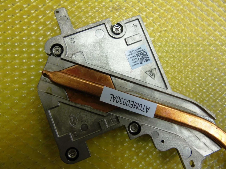 Dell Precision M4700 CPU Heatsink NNGFH 0NNGFH AT0ME0030AL - Image 4 of 4