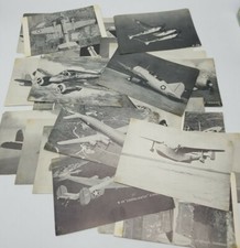 World War II AMERICAN US Military Airplane Fighters BW 5.5" x 8" Photo Lot of 32