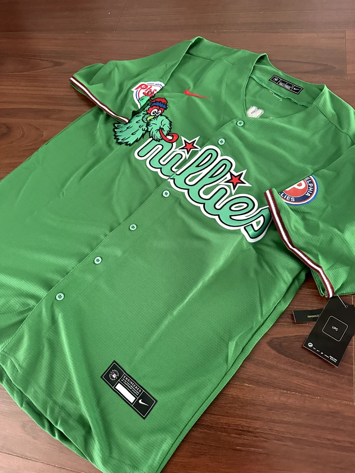 NEW Custom Mens Philadelphia Phillies Philly Phanatic Stitched Jersey USA Seller - Image 3 of 4