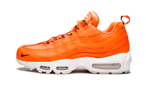 Nike Air Max 95 PRM 538416-801 Orange Black EU 42.5 - US 9 - UK 8 - CM 27 - Foto 8 di 23