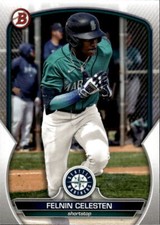 2023 Bowman Draft Felnin Celesten #BD-178 Seattle Mariners