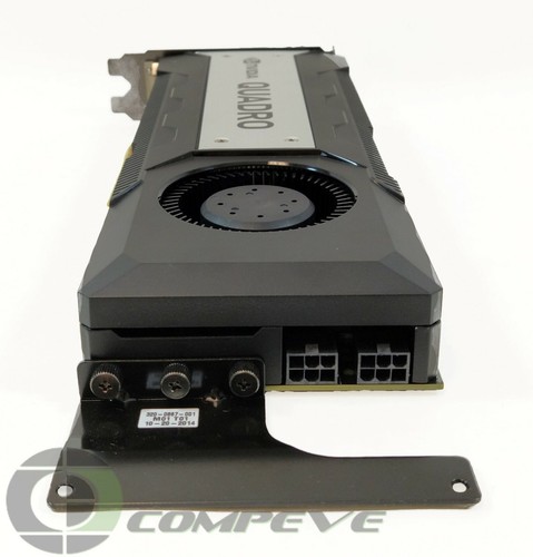 HP Quadro K6000 12GB 384bit PCIE 3 x16 2xDVI 2xDP 713207-002 762007-001 C2J96AA - Picture 5 of 7
