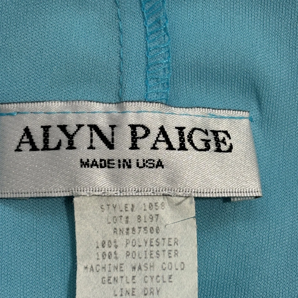 Vestido Midi Y2K Alyn Paige Talla 14 Hecho en Hadas EE. UU. Años 90 Capucha Cuello De Colección Asimétrico Foto 3 de 4