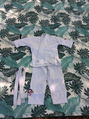 Kinder Kampfsport Uniform, Judo/Jujutsu Trainingsuniform Gr. 100 (4-6jhr) 
