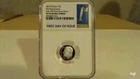 2019 S First.999 Fine Silver Dime, FIRST DAY OF ISSUE NGC PF 70 Ultra Cameo