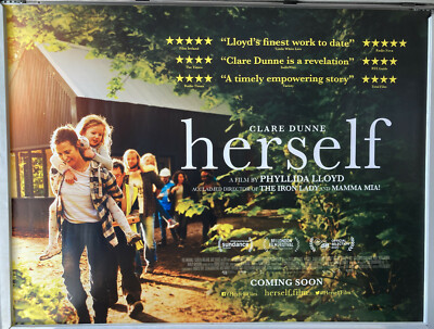 Cinema Poster: HERSELF 2020 (Quad) Molly McCann Clare Dunne Ruby Rose O'Hara