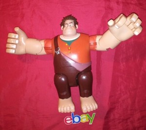 WRECK IT RALPH 11â Thinkway Toys Disney Talking SMASHING Action Figure WORKS | eBay