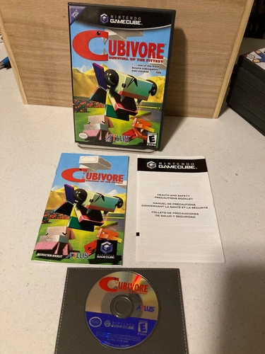 Cubivore - Atlus - Nintendo Gamecube Complete & Tested