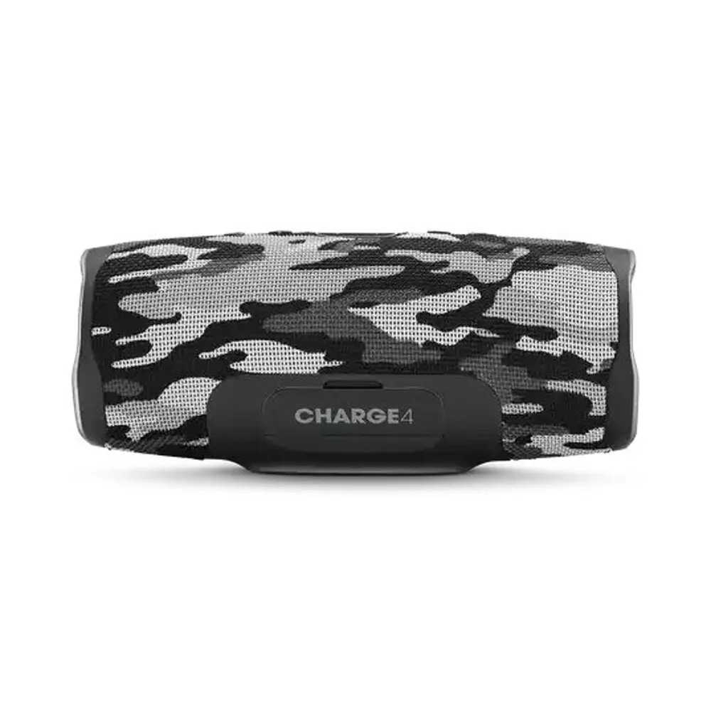 JBL Charge 4 Black/White Camouflage Speaker with JBL Authentic