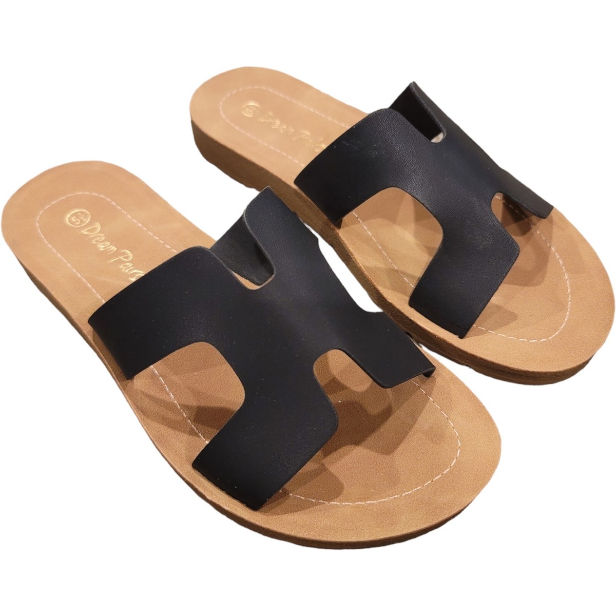 Women Comfort Flat slide Sandals Walking Fit Flip Flops Slipper