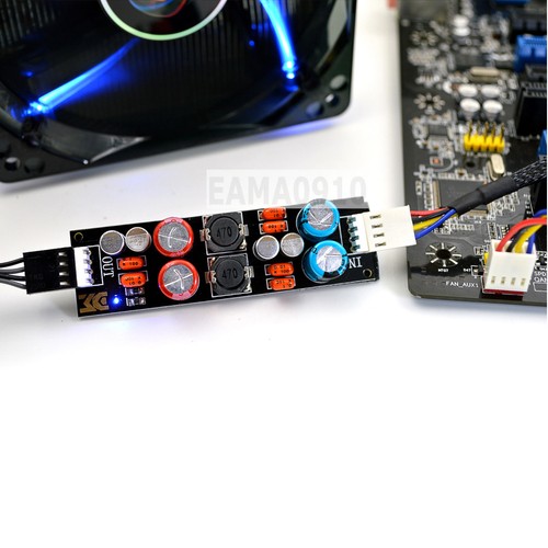 Elfidelity Filter 4Pin Fan Isolation Small Wind Sugar Power Purification PC-HiFi - Picture 2 of 5