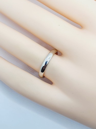 Plain Platinum 2.85mm Wedding Band Ring Size M Full English Hallmarked - Picture 17 of 21