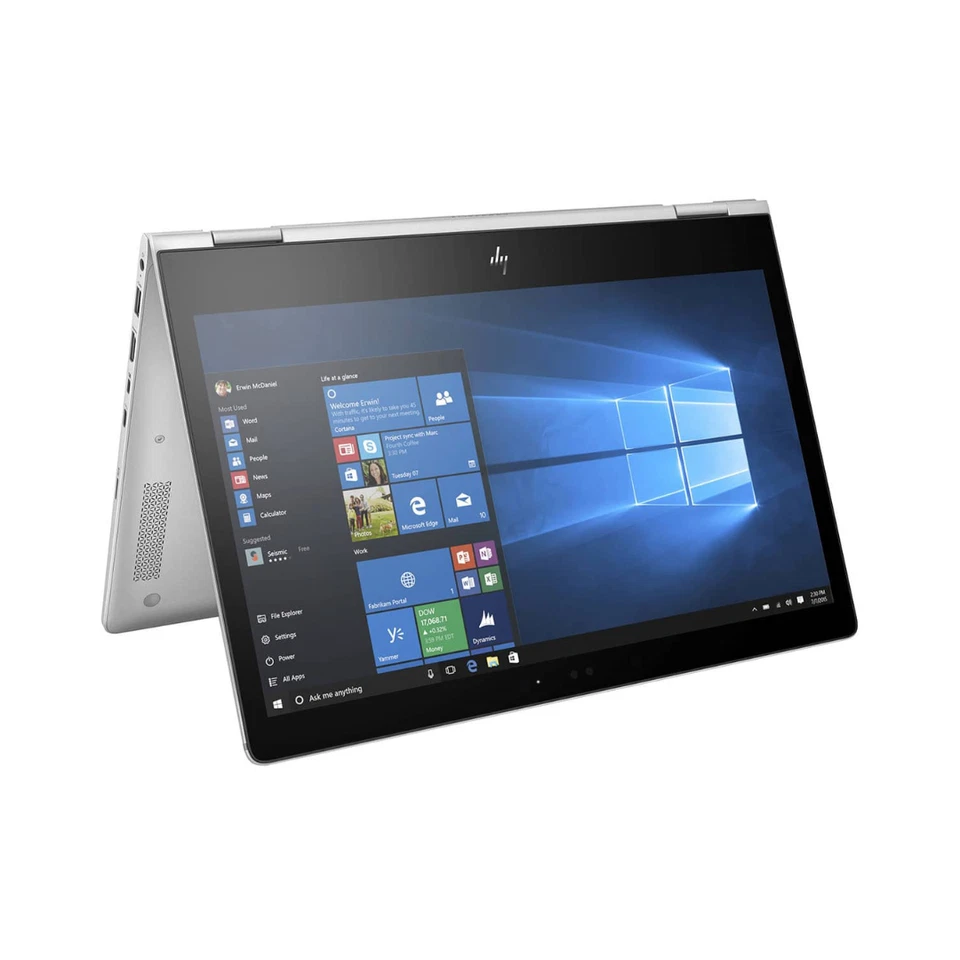 HP EliteBook x360 1030 G2 Laptop 13.3" i7 7600U 16GB RAM 512GB SSD Win 11 Foto 2 de 4