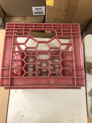 Sealtest milk crate vintage Plastic Made In USA Farm Decor Storage