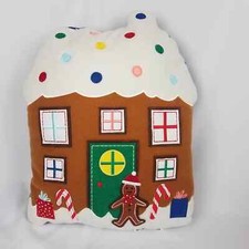 Gingerbread House Christmas Decorative Throw Pillow Target Wondershop 2023