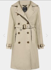 Didriksons Womens Gry Coat Galon® Clay Beige, Size Uk 10/eu 36