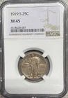 1919-S Standing Liberty Quarter NGC XF45