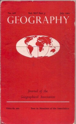 GEOGRAPHY-geographical assoc. journal-JULY 1960-THE IDEA OF THE REGION.