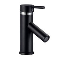 Design Badarmatur Schwarz | Wasserhahn | Waschbecken Bad Armatur | Waschtisch
