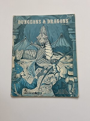 Dungeons & Dragons Basic Blue Regelbuch November 1978