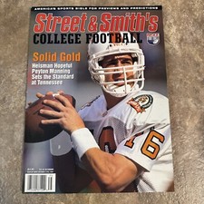 1997 STREET AND SMITHS COLLEGE FOOTBALL YEARBOOK MAGAZINE PEYTON MANNING