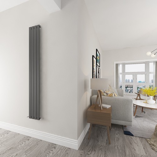 Designer Oval Column Flat Panel Radiator Horizontal Vertical Central Heating Rad - Picture 333 of 387