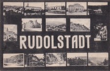 Postal Rudolstadt - Guía extranjera postal "Cosmos", DRGM, Franz Bönsch, alrededor de 1910