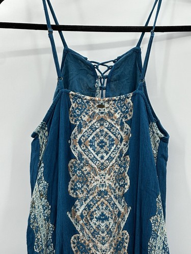 O'NEILL Women's NICOLE Dress - Lace Up Front Detail ~ Adj Straps ~ Medium - Picture 9 of 9