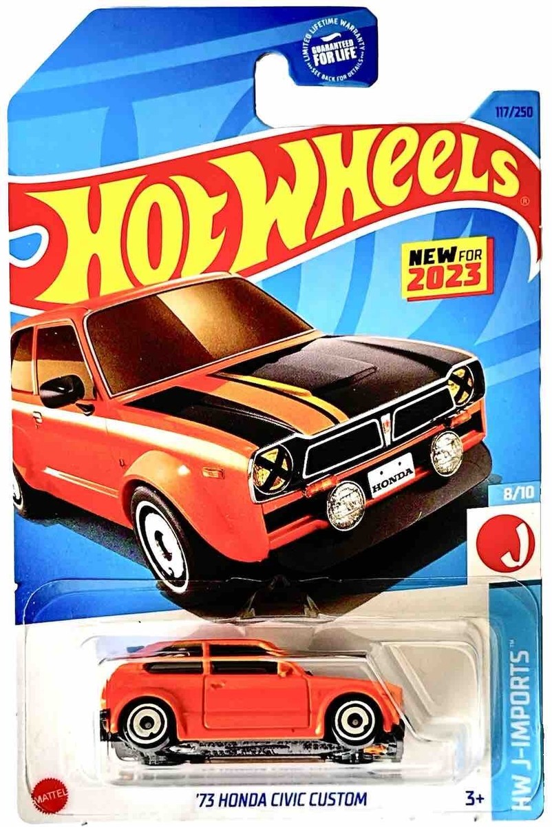 ミニカー Hotwheels 2025 73Honda Civic Custom STH Hotwheels Super Treasure Hunt 2025 STH # '73 Honda Civic