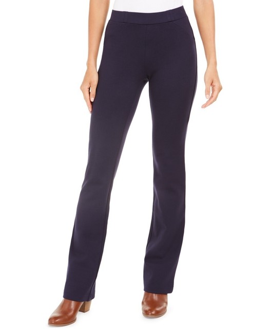 Style \u0026 Co Pull on Ponte Bootcut 
