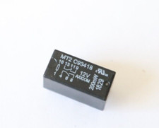 25 x Kleinsignal-Relais/ KfZ-Relais - MT2-C93418 - 12 V - 2 A - DPDT - NEU
