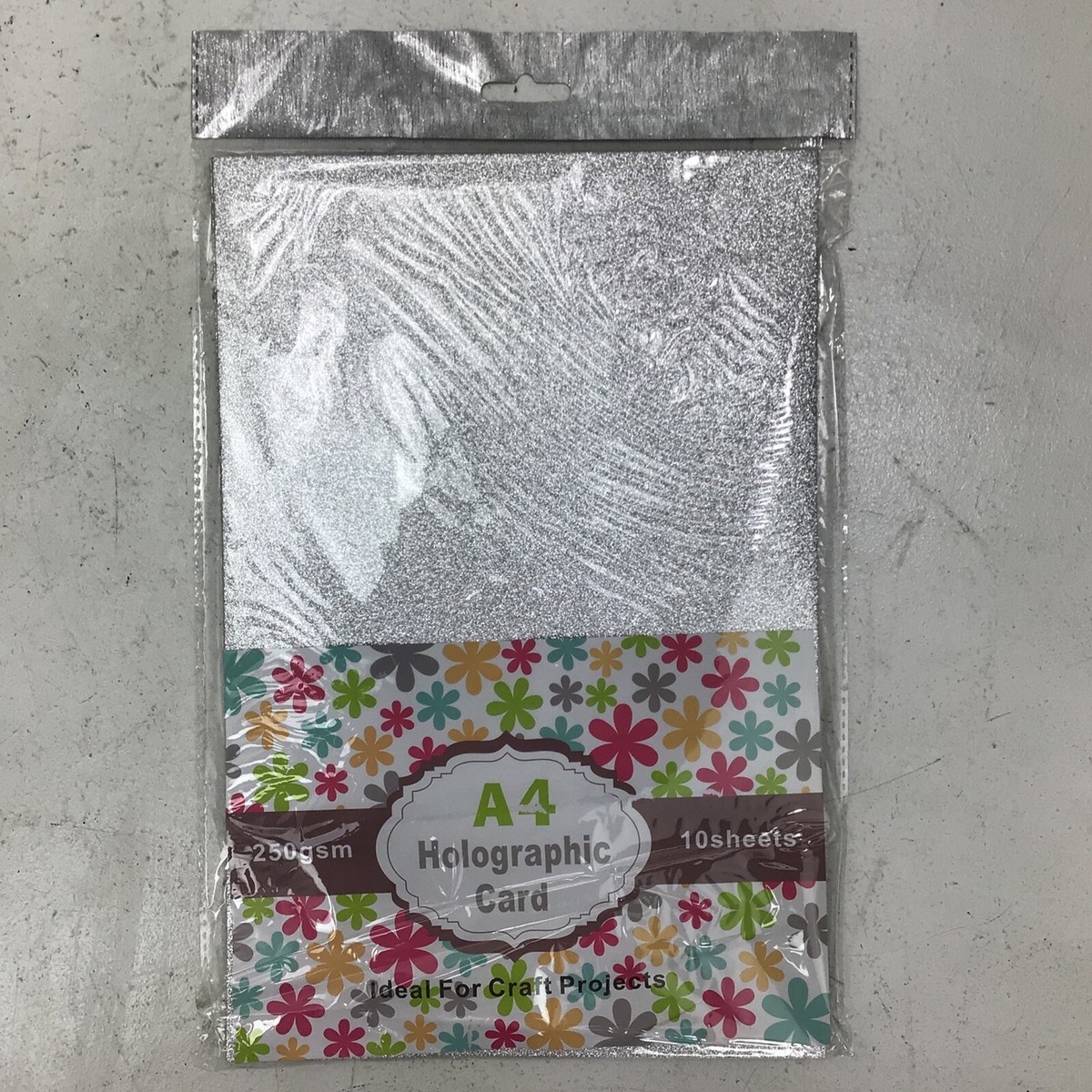 holographic card paper 12"x12" Holographic Cardstock, 10 Pack Metallic Iridescent Mirror Paper  Foil Board Reflective Sheets