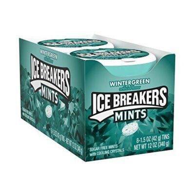 Ice Breakers Sugar Free Mints - 1.5 Ounce, Pack of 8