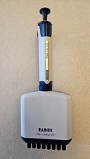 Rainin Pipet-lite XLS L-1200 uL LTS 8-Ch Multichannel Calibrated New Seal