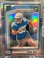 2024 Panini Donruss Optic Preview Sione Vaki Rated Rookie #332 Lions