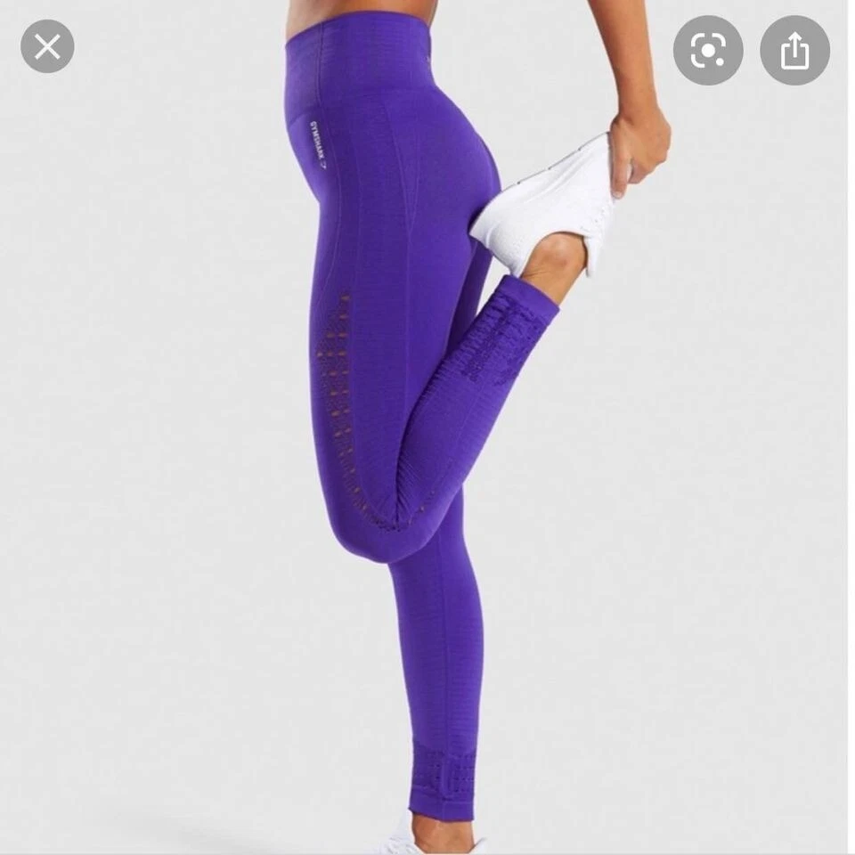 Gymshark Energy+ Seamless cropped leggings INDIGO