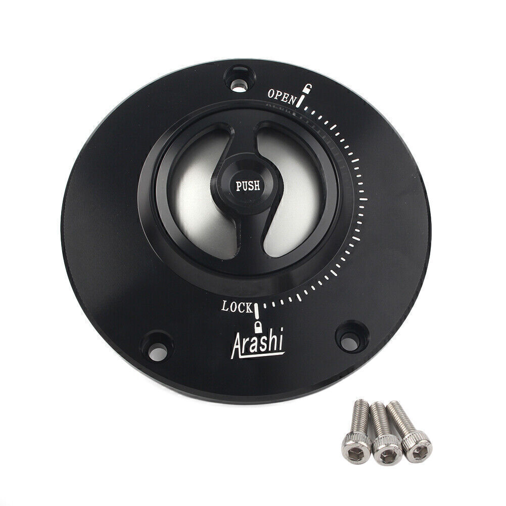 CNC Fuel Gas Tank Cap Cover Motor Fit Kawasaki Z800 Z1000 Ninja ZX6R