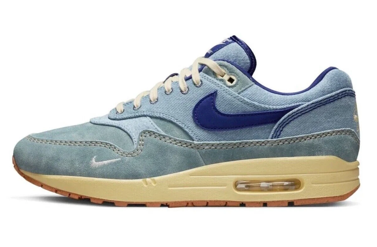 Nike Air Max 1 PRM Shoes &#034;Dirty Denim&#034; Slate Blue DV3050-300 Men&#039;s sz NEW* | eBay