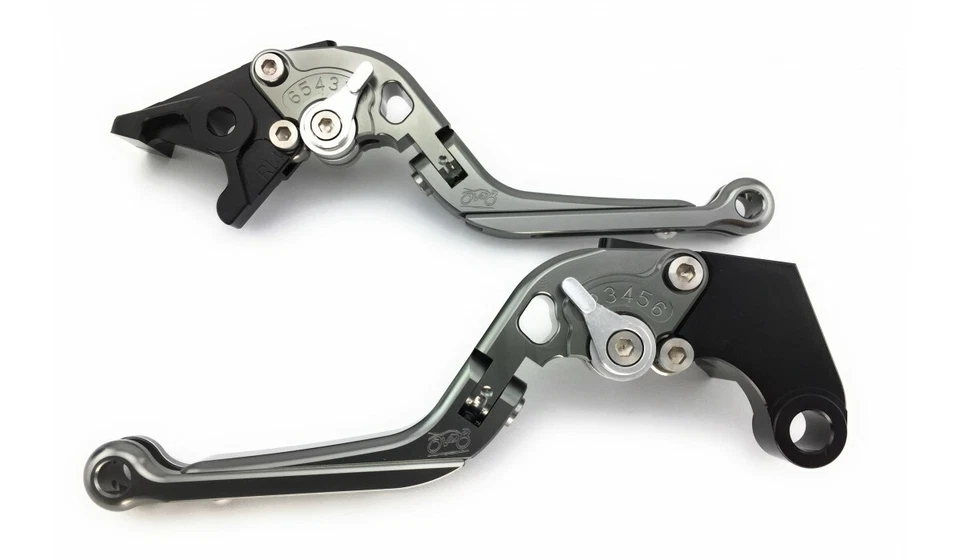 Paire Leviers Repliables Titane Pour YAMAHA XTR 660 XT660R XT R DM01 2005-2015 - Photo 2/4