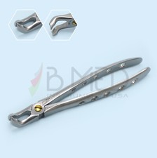 Dental Extracting Forceps F7C Diamond Coated Lower Molar Cow-horn Extraction