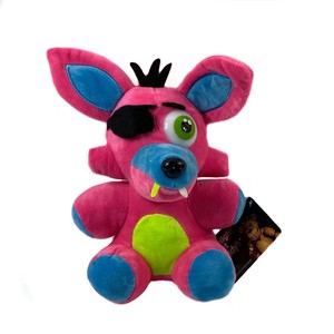 neon foxy plush