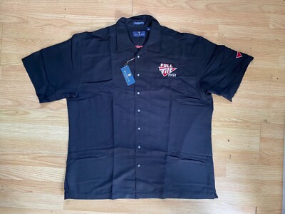 Full Tilt Poker Men's Short Sleeve Camp Shirt - Size XL