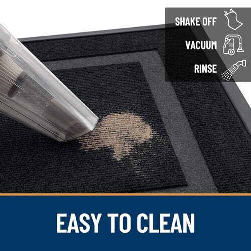 Front Door Mat Indoor Outdoor Entrance, Waterproof AllSeason, 47" x 32
