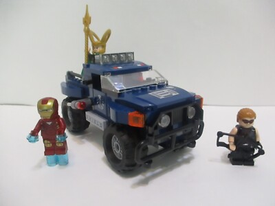LEGO Marvel Super Heroes Set #6867 Loki's Cosmic Cube Escape manual minifigures