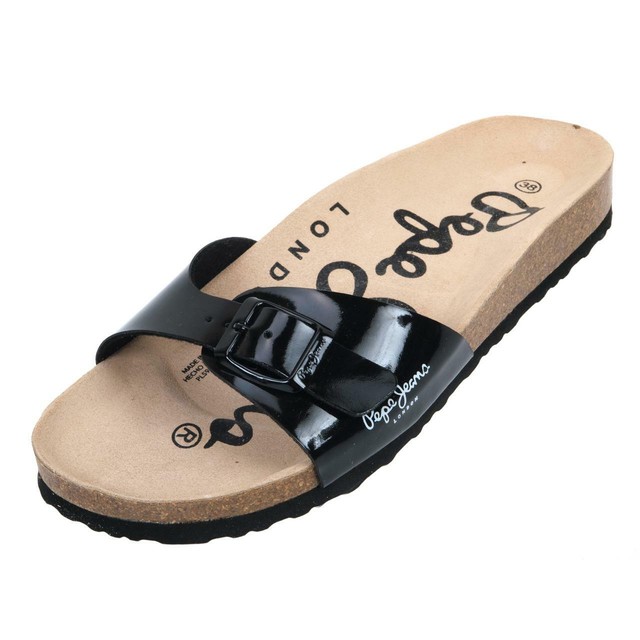 Claquettes mules Pepe jeans Oban noir lady Noir 21209 - Neuf | Achetez sur eBay