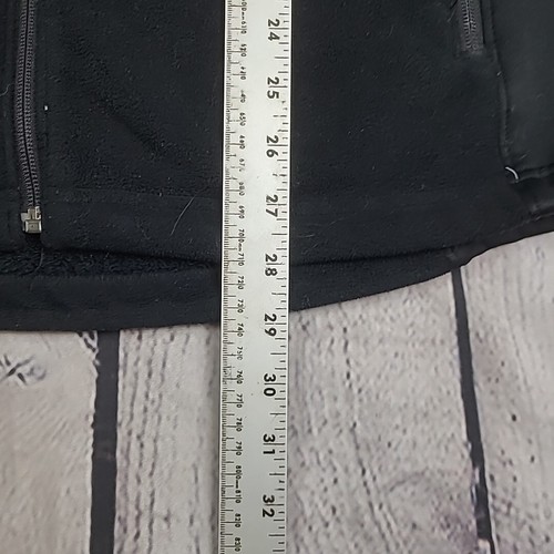 Mountain Hardwear Fleece Jacket Mens Sz Medium Full Zip Pockets Outdoor Black - Picture 12 of 14