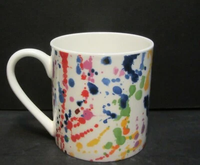 R A LAWRENCE Extra Large Fine Bone China One 1 Pint Pot Mug Rik's Splash Chintz